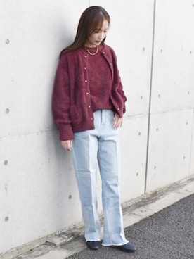 穂坂さん（レディース・156cm）の秋コーディネート