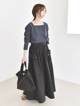 穂坂さん(レディース・156cm)の夏コーディネート