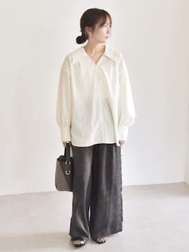 穂坂さん(レディース・156cm)の夏コーディネート