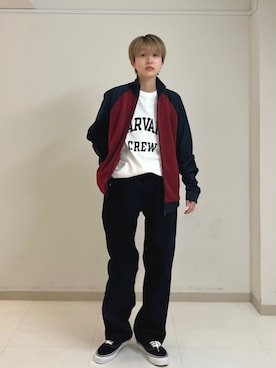「アイテム（その他アウター）」を使った、山田さん（メンズ・162cm）の夏コーディネート