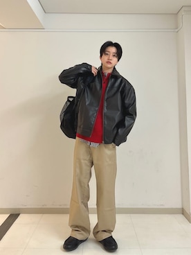 山田さん（メンズ・162cm）の春コーディネート