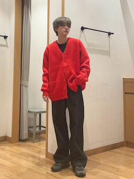 「TOWNCRAFT（タウンクラフト）のアイテム」を使った、山田さん（メンズ・162cm）の秋コーディネート