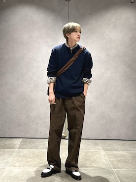 山田さん(メンズ・162cm)の秋コーディネート