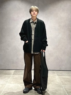 「TOWNCRAFT（タウンクラフト）のアイテム」を使った、山田さん（メンズ・162cm）の秋コーディネート