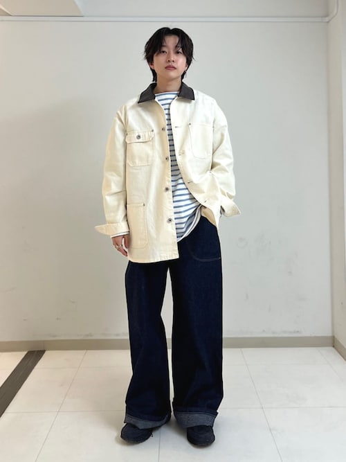 City Ambient Products: オーバーサイズ カバーオール ワーク