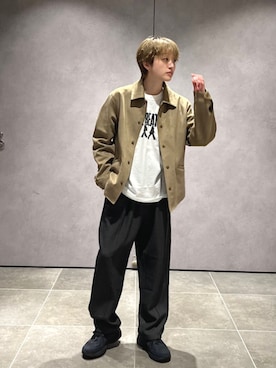 山田さん（メンズ・162cm）の秋コーディネート
