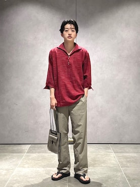 山田さん(メンズ・162cm)の夏コーディネート