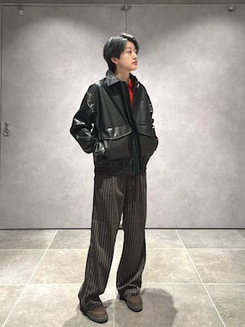 山田さん（メンズ・162cm）の秋コーディネート