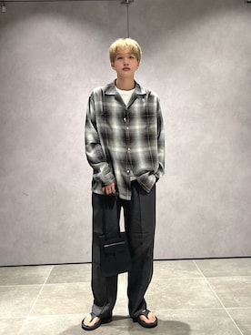 山田さん（メンズ・162cm）の夏コーディネート