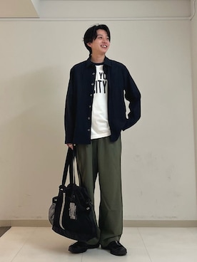 山田さん(メンズ・162cm)の夏コーディネート