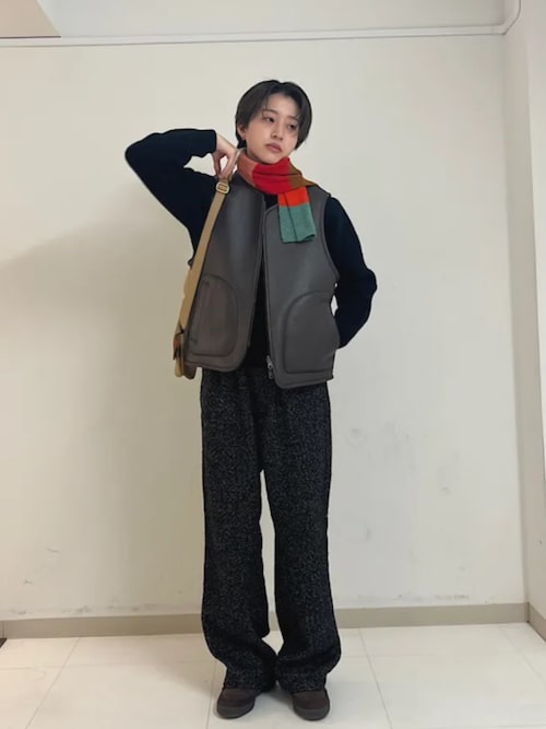 セール】JO GORDON: Small Colourblock Scarf（ストール/ショール