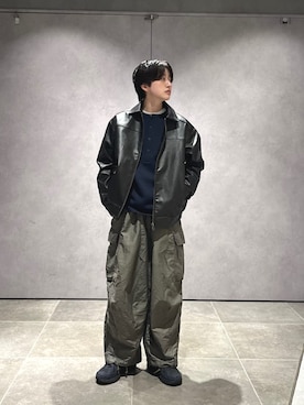 山田さん（メンズ・162cm）の春コーディネート