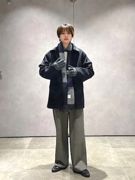 山田さん（メンズ・162cm）の冬コーディネート