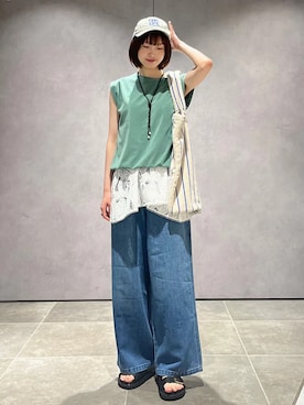 「BONGUSTA（ボングスタ）のアイテム」を使った、kokoroさん（レディース・169cm）の夏コーディネート