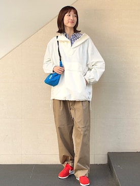 「COBMASTER（コブマスター）のアイテム」を使った、kokoroさん（レディース・169cm）の秋コーディネート