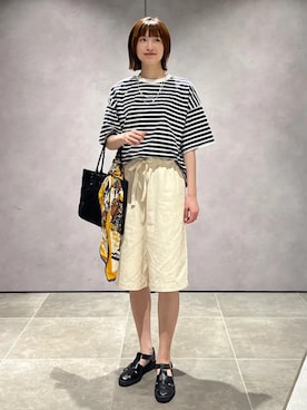 「SHIPS（シップス）のアイテム」を使った、kokoroさん（レディース・169cm）の夏コーディネート