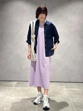 「SHIPS（シップス）のアイテム（アクセサリー）」を使った、kokoroさん（レディース・169cm）の夏コーディネート