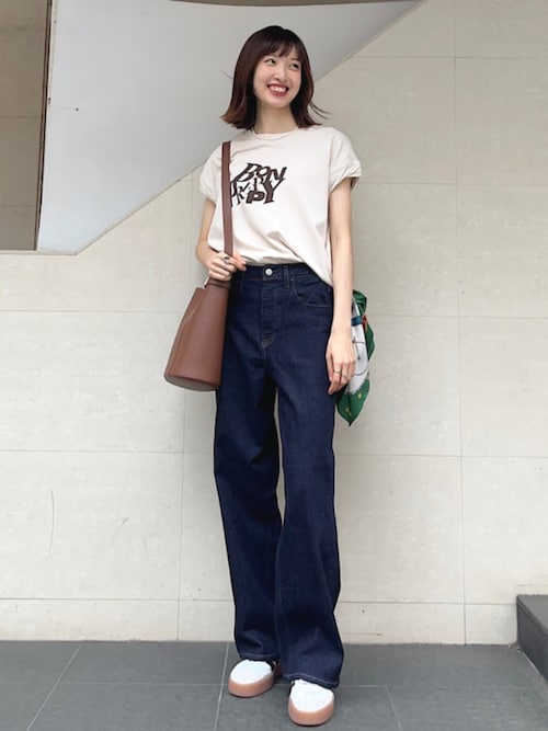 Healthy DENIM:〈洗濯機可能〉Pink Pepper デニム ストレート パンツ