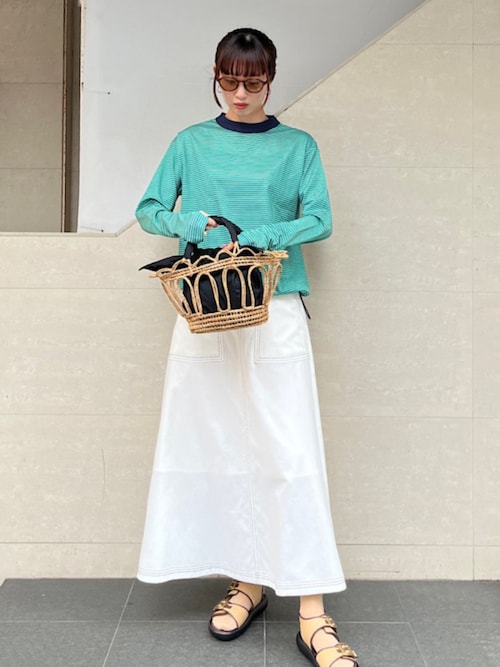 【SHIPS any別注】eblouna:バックルベルト サンダル美品38 25 SHIPS any別注】eblouna: バックルベルト サンダル（サンダル