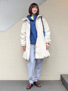 「COBMASTER（コブマスター）のアイテム」を使った、kokoroさん（レディース・169cm）の冬コーディネート