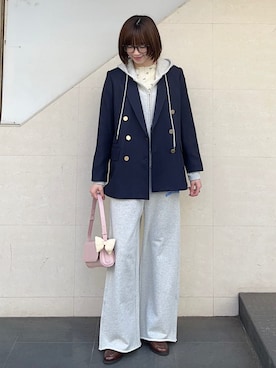 「eness（エネス）のアイテム」を使った、kokoroさん（レディース・169cm）の春コーディネート