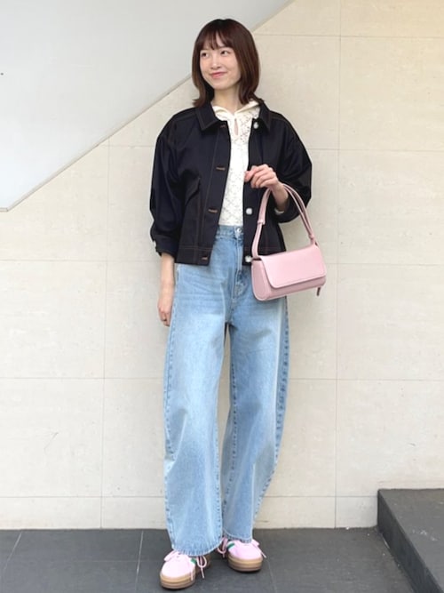 SHIPS any:〈洗濯機可能〉チノ ステッチ ショート シャツ ジャケット