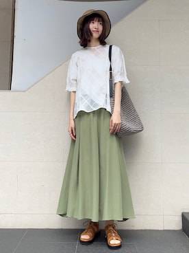 kokoroさん(レディース・169cm)の夏コーディネート