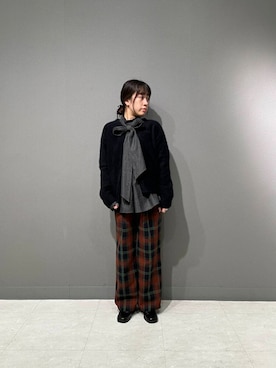 ayane nishiさん（レディース・155cm）の秋コーディネート