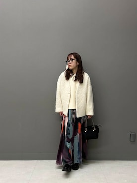 ayane nishiさん（レディース・155cm）の冬コーディネート