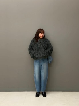 ayane nishiさん(レディース・155cm)の冬コーディネート