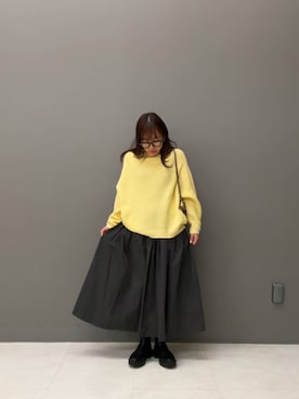「アイテム（その他雑貨）」を使った、ayane nishiさん（レディース・155cm）の冬コーディネート