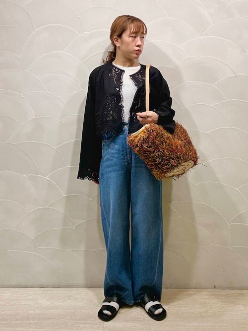 new basic　ドライツイストシアーTシャツ