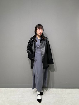 ayane nishiさん（レディース・155cm）の秋コーディネート