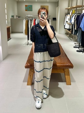 「シルク」｜ayane nishiさん（レディース・155cm）の夏コーディネート