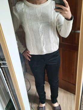 「NOのアイテム（トップス）」を使った、Jing 150cmさん（レディース・150cm）の秋コーディネート