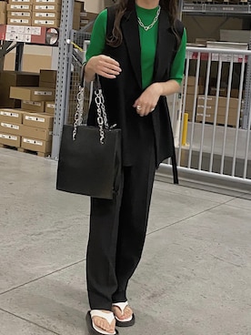 「shein」｜YURIさん（レディース・160cm）の夏コーディネート