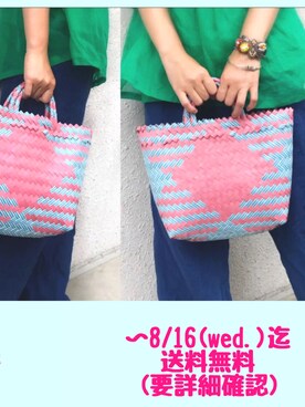 「KAroba（カロバ）のアイテム」を使った、KArobaさん（レディース・156cm）の夏コーディネート