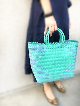 「KAroba（カロバ）のアイテム（バッグ、その他）」を使った、KArobaさんの春コーディネート