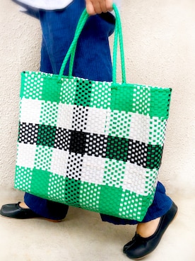 「KAroba（カロバ）のアイテム」を使った、KArobaさん（レディース・156cm）の夏コーディネート