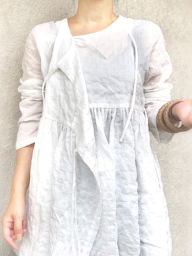 「KAroba（カロバ）のアイテム」を使った、KArobaさん（レディース・156cm）の夏コーディネート