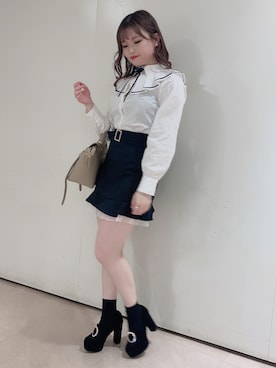 Naomi🤍さん（レディース・152cm）の秋コーディネート