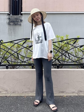 「audrey hepburn collection by jun」｜suemikanさん（レディース・156cm）の夏コーディネート