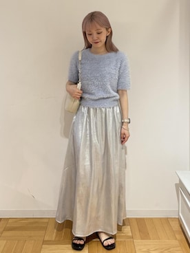 「GIA14190」｜suemikanさん（レディース・156cm）の夏コーディネート
