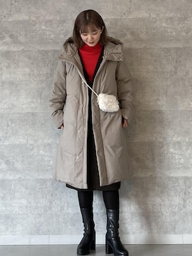 suemikanさん（レディース・156cm）の冬コーディネート