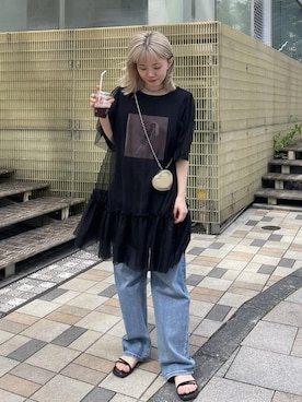 「audrey hepburn collection by jun」｜suemikanさん（レディース・156cm）の夏コーディネート