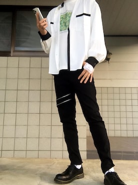 ゅ ぅ さん(メンズ・180cm)の冬コーディネート