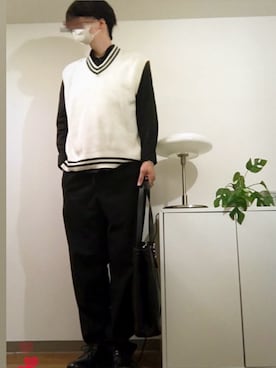 ゅ ぅ さん(メンズ・180cm)の冬コーディネート