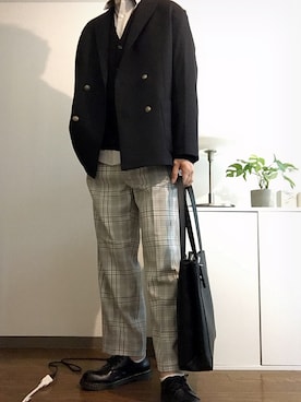 ゅ ぅ さん(メンズ・180cm)の冬コーディネート