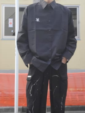 「WOOALONG（ウアロン）のアイテム」を使った、fukubaka0108さん（メンズ・178cm）の秋コーディネート