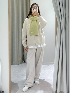 「GLOBAL WORK（グローバルワーク）のアイテム（ファッション雑貨）」を使った、サヤカサン🐬さん（レディース・165cm）の秋コーディネート